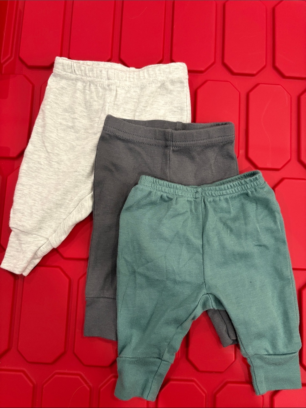Carter's Baby Jogger Set - Light Gray, Charcoal, Forest Green